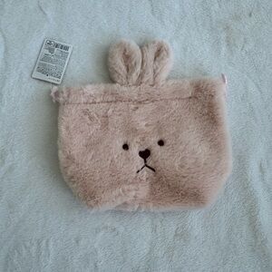 Pink Furry Bunny Bag